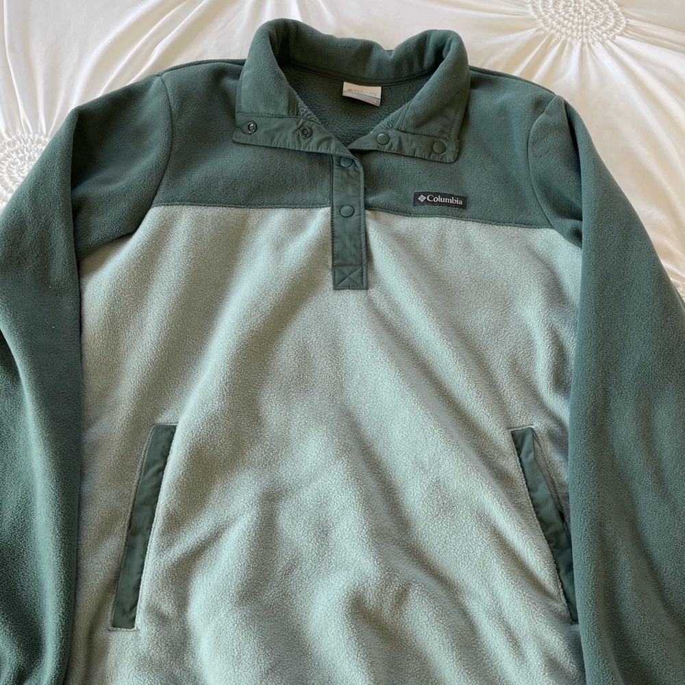 Columbia Pullover Button Fleece